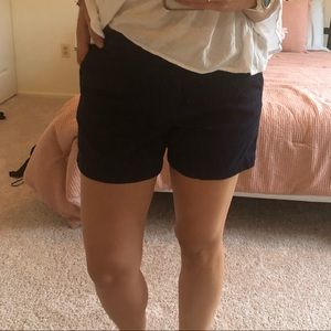Jcrew Navy Blue Chino Cotton Shorts 4